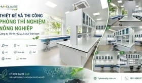 Thi công nội thất phòng lab Công ty TNHH HM.CLAUSE Việt Nam
