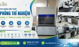 Thi công nội thất phòng thí nghiệm Công ty TNHH Le Long Việt Nam