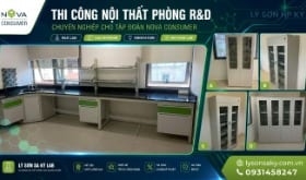 Thi công nội thất phòng thí nghiệm R&D ngành Thực phẩm cho Nova Consumer Group
