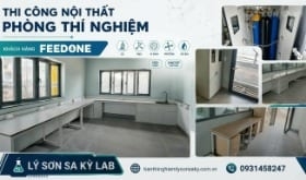 Thi công nội thất phòng thí nghiệm thức ăn chăn nuôi cho FeedOne
