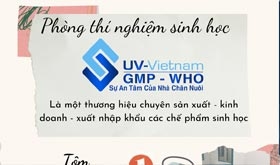 Thi công nội thất phòng thí nghiệm Chế phẩm sinh học UV