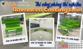 Dự Án Lắp Đặt Nội Thất Cho Công Ty Advanced Casting Asia Tại KCN Vsip 2A