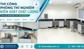 Thi công phòng thí nghiệm công nghiệp tại Nhà máy Nhiệt điện BOT Vân Phong 1