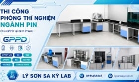 Thi công phòng thí nghiệm pin GPPD