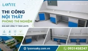 Thi công phòng thí nghiệm thực phẩm cho Nhà máy Đông trùng Hạ thảo Hector Lavite
