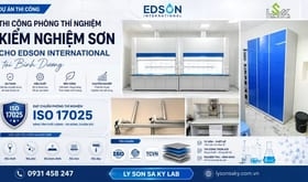 Thi Công Phòng Thí Nghiệm Kiểm Nghiệm Sơn Cho Edson International tại Bình Dương