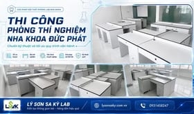Thi công phòng thí nghiệm nha khoa Đức Phát: Chuẩn kỹ thuật và tối ưu quy trình vận hành