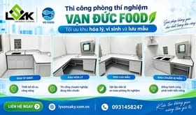 Thi công phòng thí nghiệm Vạn Đức Food: Tối ưu khu hóa lý, vi sinh và lưu mẫu