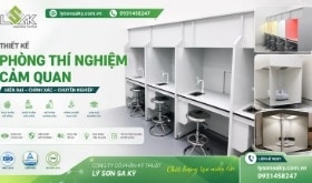 Thiết kế phòng thí nghiệm cảm quan