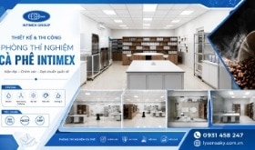 Thiết kế phòng thí nghiệm cà phê Intimex