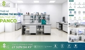 Thiết kế phòng thí nghiệm dầu thực vật Panco