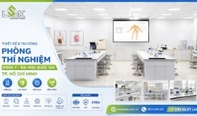 Thiết kế phòng thí nghiệm khoa Y Đại học Quốc gia TPHCM