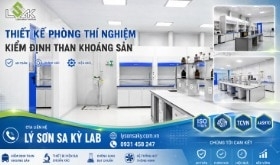 Thiết kế phòng thí nghiệm kiểm định than khoáng sản 