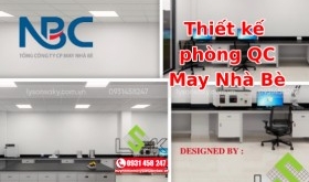 Thiết kế phòng thí nghiệm QC May Nhà Bè