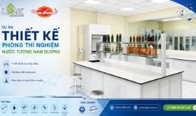 Thiết kế phòng thí nghiệm nước tương Nam Duong