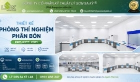 Thiết kế phòng thí nghiệm phân bón ESTI 