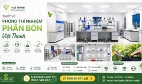 Thiết kế phòng thí nghiệm phân bón Việt Thanh