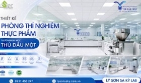 Thiết kế phòng thí nghiệm thực phẩm Trường ĐH Thủ Dầu Một