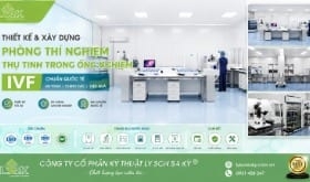Thiết kế phòng thí nghiệm thụ tinh trong ống nghiệm (IVF)