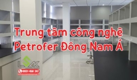 Thiết kế thi công nội thất phòng thí nghiệm dầu nhớt Petrofer