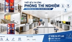 Thiết kế phòng thí nghiệm Trường Đại học Công nghệ Đồng Nai