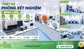 Thiết kế phòng xét nghiệm Bệnh viện Perfect 