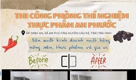 Thiết kế thi công nội thất phòng thí nghiệm thực phẩm An Phước