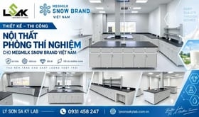 Thiết kế – thi công nội thất phòng thí nghiệm cho Megmilk Snow Brand Việt Nam