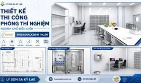 Thiết kế thi công phòng thí nghiệm ngành chế biến điều cho Intersnack Bình Thuận