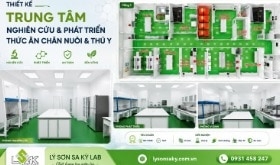 Thiết kế Trung tâm Nghiên cứu và Phát triển Thức ăn Chăn nuôi và Thú y