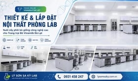 Thiết kế và Lắp đặt Nội thất Phòng Lab Nuôi cấy Phôi Bò Giống Công nghệ cao cho Trang trại Bò Vinami