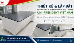 Thiết kế và lắp đặt phòng thí nghiệm ngành thực phẩm cho Uni-President Việt Nam