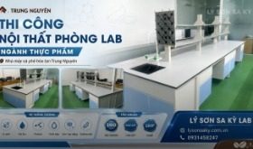 Thiết Kế và Thi Công Phòng Thí Nghiệm Kiểm Soát Chất Lượng Cà Phê Hòa Tan Trung Nguyên