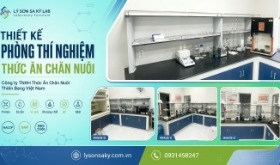 Thiết kế và Thi công Phòng Thí Nghiệm Thức Ăn Chăn Nuôi Công ty TNHH Thức Ăn Chăn Nuôi Thiên Bang