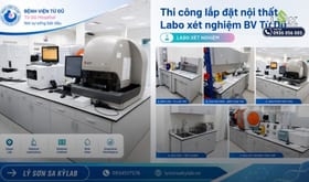 Thiết kế và thi công nội thất phòng Xét nghiệm cho Bệnh viện Từ Dũ, TP.HCM