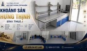 Thiết kế và thi công phòng thí nghiệm khoáng sản tại nhà máy khai thác Bình Thuận