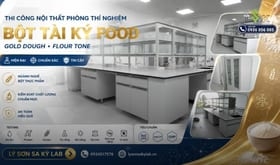 Thiết kế và thi công phòng thí nghiệm thực phẩm cho Công ty Tài Ký Foods