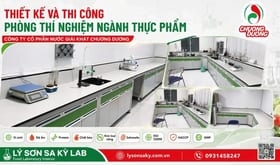 Thiết kế và thi công phòng thí nghiệm ngành thực phẩm Nước Giải Khát Chương Dương
