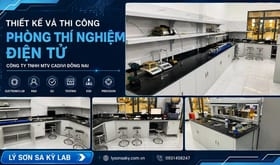Thiết kế và thi công phòng thí nghiệm điện tử tại Công ty TNHH MTV Cadivi Đồng Nai