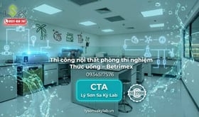 Thi công nội thất phòng lab R&D cho Nhà máy Công ty TNHH Dầu Nhớt Fuchs Việt Nam