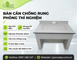 Bàn cân chống rung