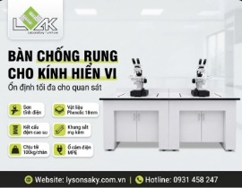 Bàn Chống Rung Cho Kính Hiển Vi
