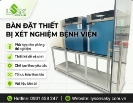 Bàn đặt thiết bị thí nghiệm