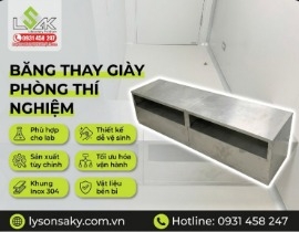 Băng thay giày phòng thí nghiệm