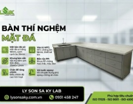 Bàn thí nghiệm mặt đá