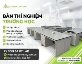 Bàn thí nghiệm trường học