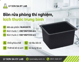 Chậu rửa phòng thí nghiệm, loại trung