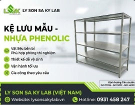Kệ lưu mẫu thí nghiệm - Phenolic