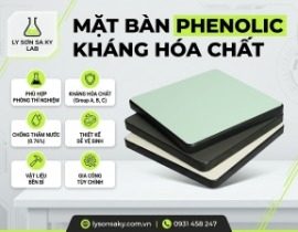 Mặt bàn chịu hóa chất phenolic