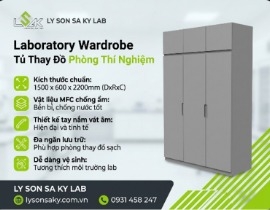 Tủ áo Lab phòng thí nghiệm
